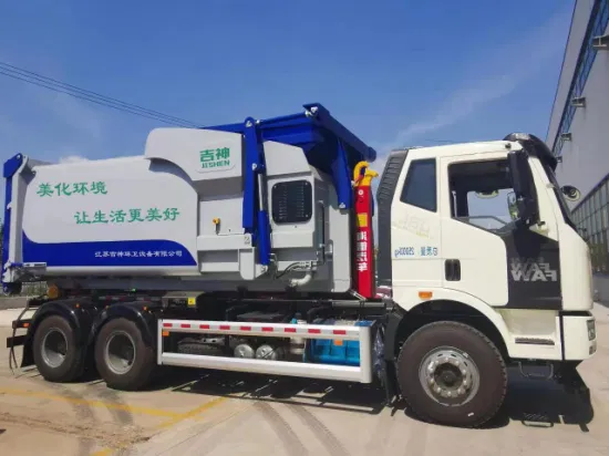 China Hot Sell Neuer 24 M³ Mülltransport-Abfallsammel-Komprimierter Mülltransporter