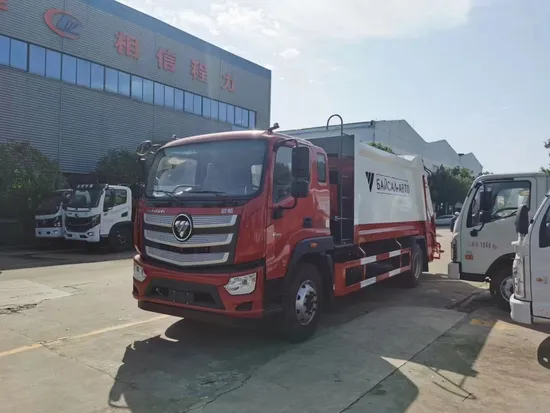 Foton 16m3 18m3 4X2 Kompressions-Müllsammler Transport Müllwagen Müllverdichter Recycling-Transfer-LKW 12-Tonnen-Müllverdichter-Entsorgungswagen