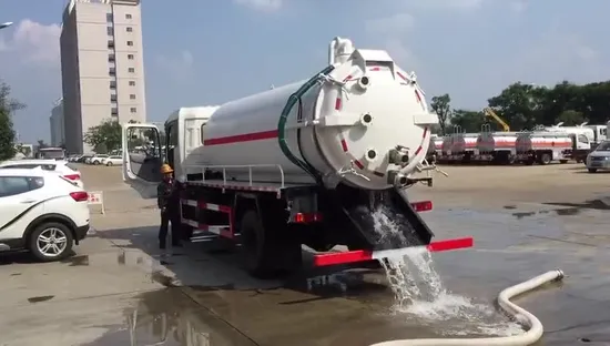 Schwerer Dongfeng 15m3 16m3 18m3 19m3 Kommunalstaubsauger 15000L